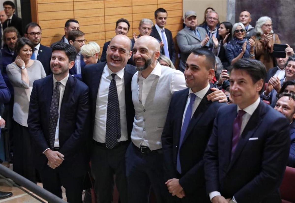 Zingaretti e compagni di governo